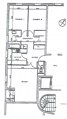 Location Appartement  3 pices - 70m 92600 Asnieres-sur-seine
